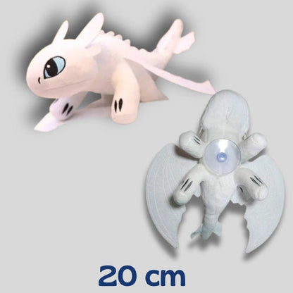 Krokmou le Dragon Peluche Qui S'Accroche au Voiture et Moto