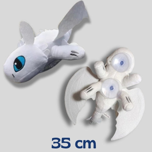 Krokmou le Dragon Peluche Qui S'Accroche au Voiture et Moto