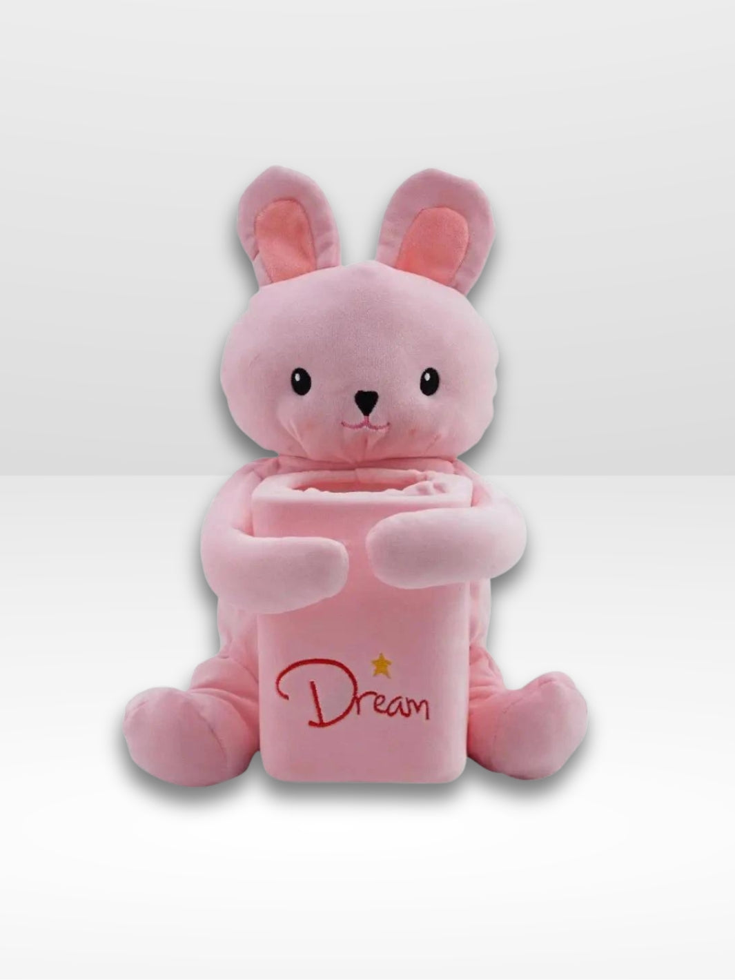 Peluche Boîte à mouchoirs 2 en 1 pour voiture