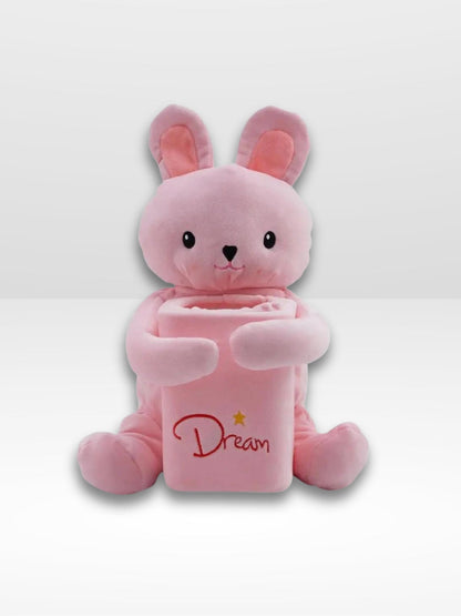 Peluche Boîte à mouchoirs 2 en 1 pour voiture