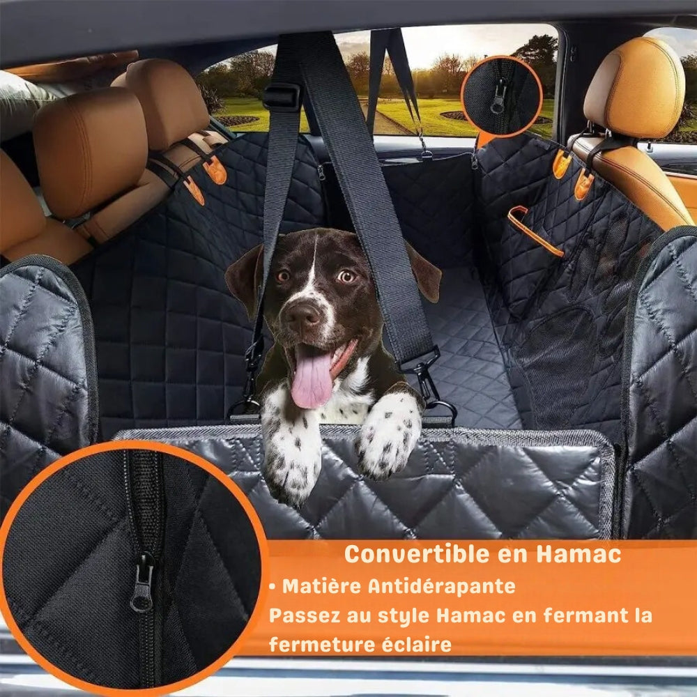 Housse de Protection pour Chien Siège Arrière Voiture | Trajet Sûr®