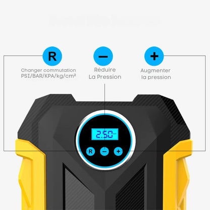 Compresseur Gonfleur Pneu | Portabilité et tranquillité ®