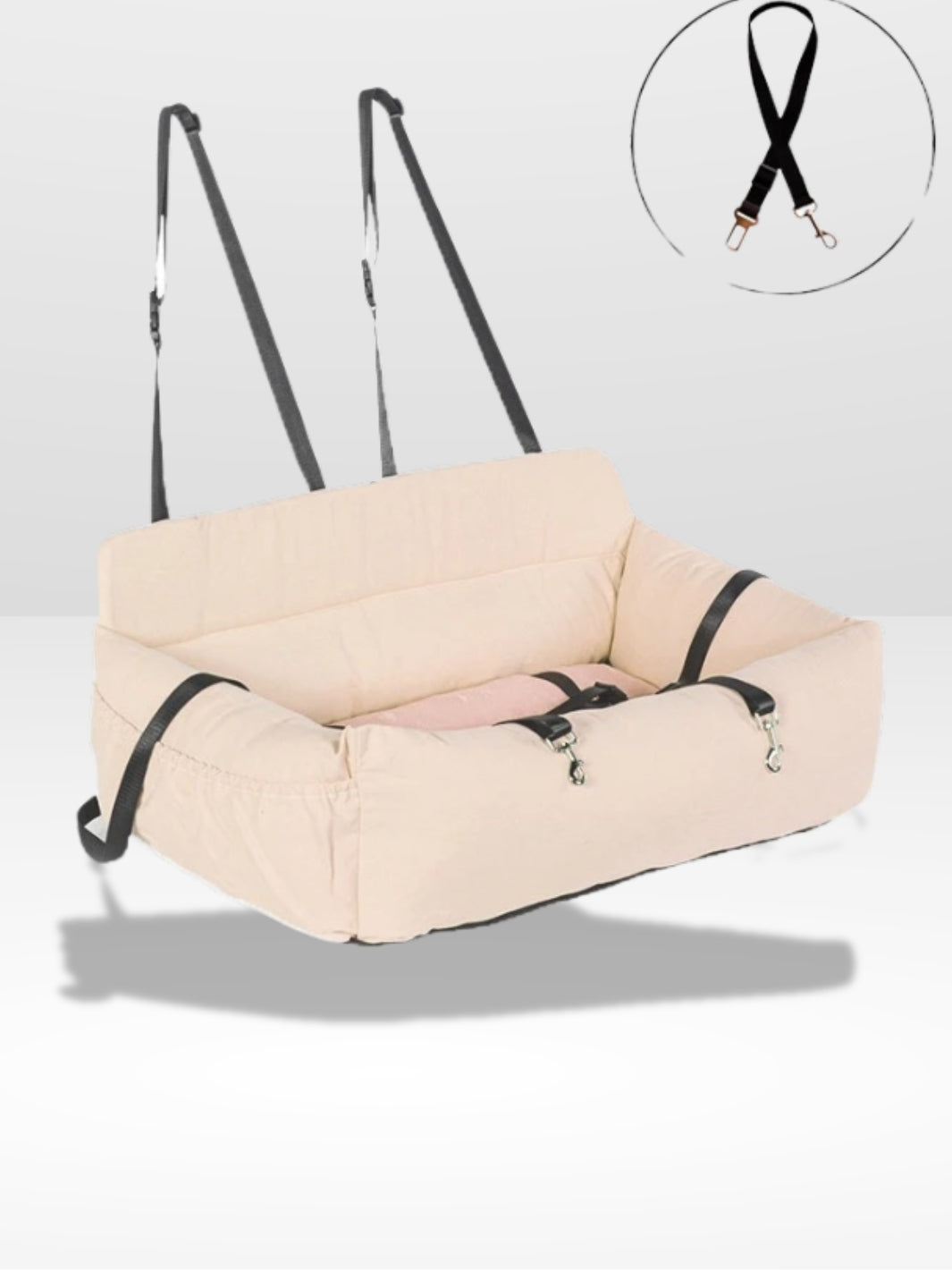 Siège pour Chien Voiture | Confort Absolu®
