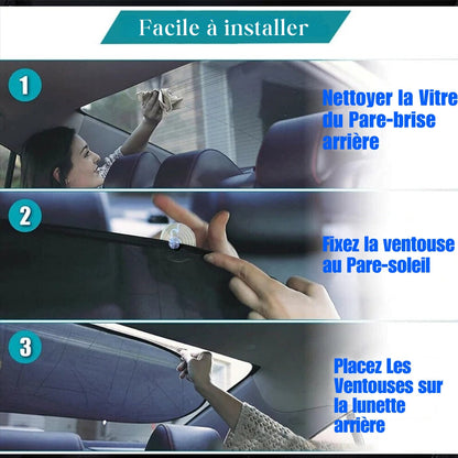 Pare-Soleil Coffre Voiture | Voyage Agréable ®