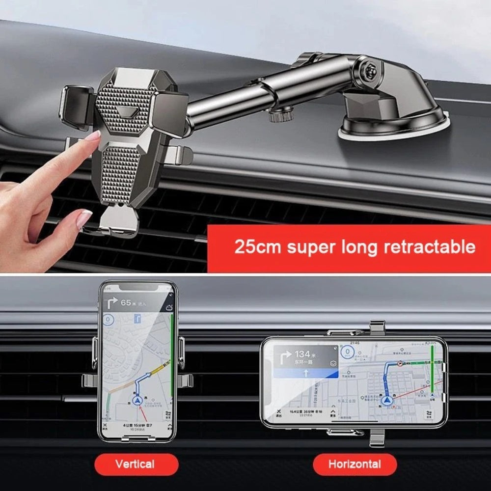 Support Téléphone Voiture Ventouse | Design Moderne ®