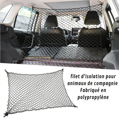 Filet Coffre Voiture Chien | Barrière Fiable®