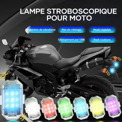 Stroboscope LED pour Voiture, Moto, Vélo