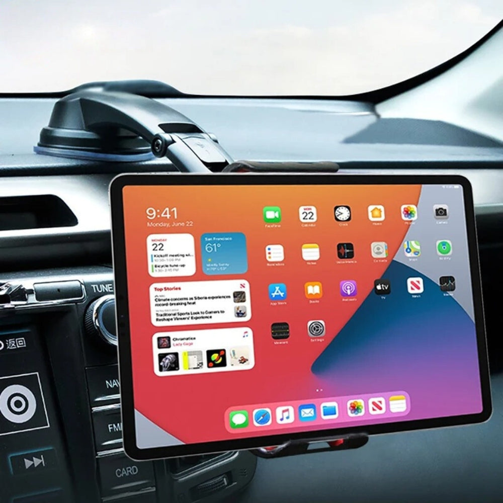Support Tablette Voiture Tableau de Bord | Fixation Solide®