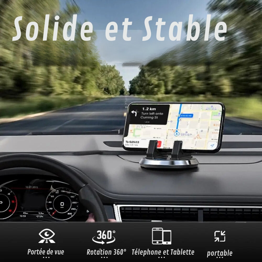 Support Téléphone Voiture Silicone | Qualité Supérieure®