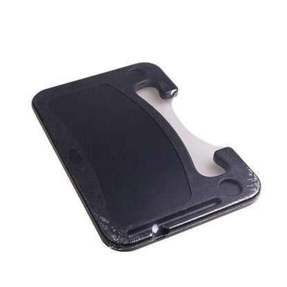 Plateau portable fixable au volant pour voiture