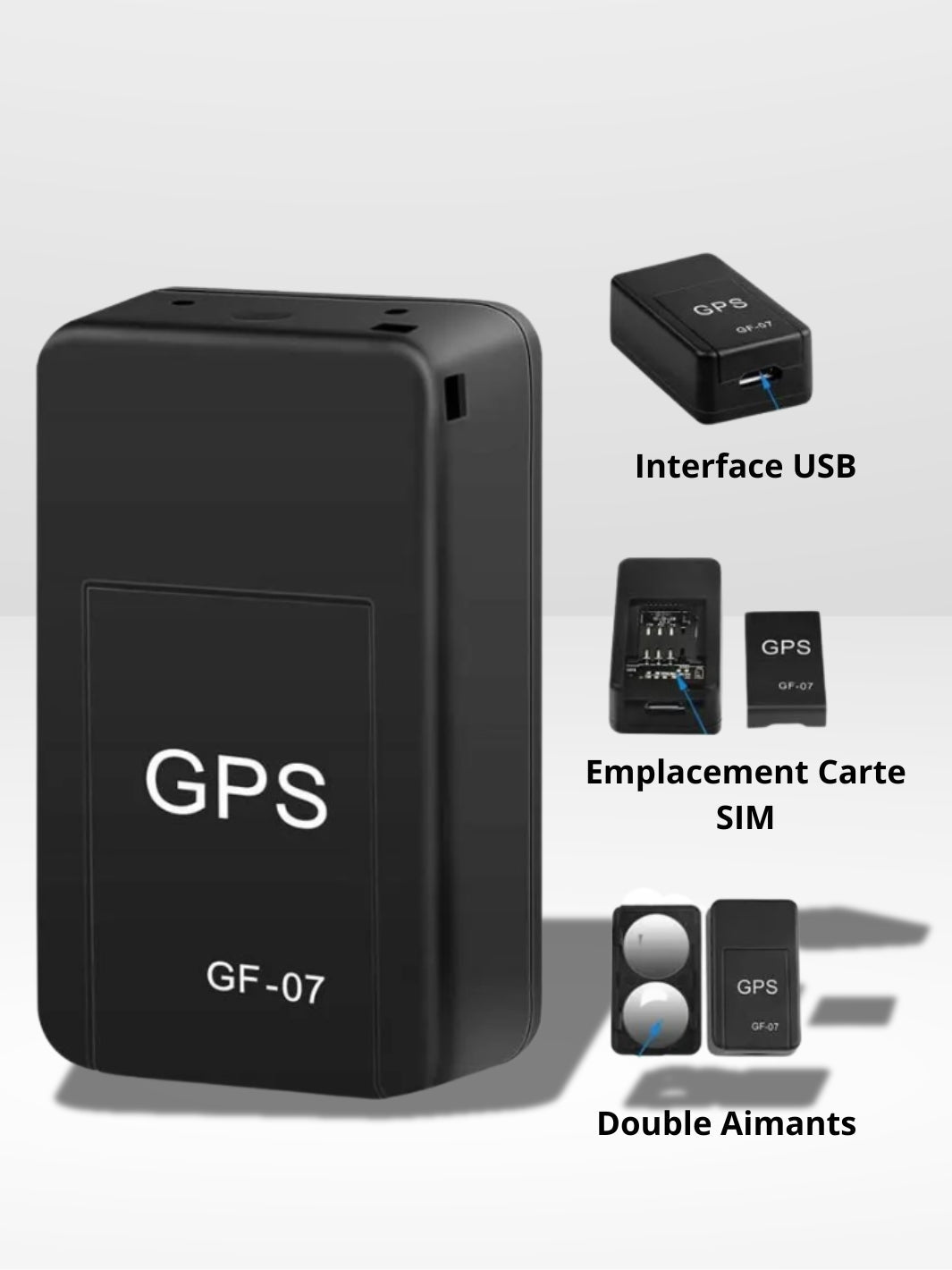 Mini Traceur GPS Magnétique - Sécurisez Vos Biens